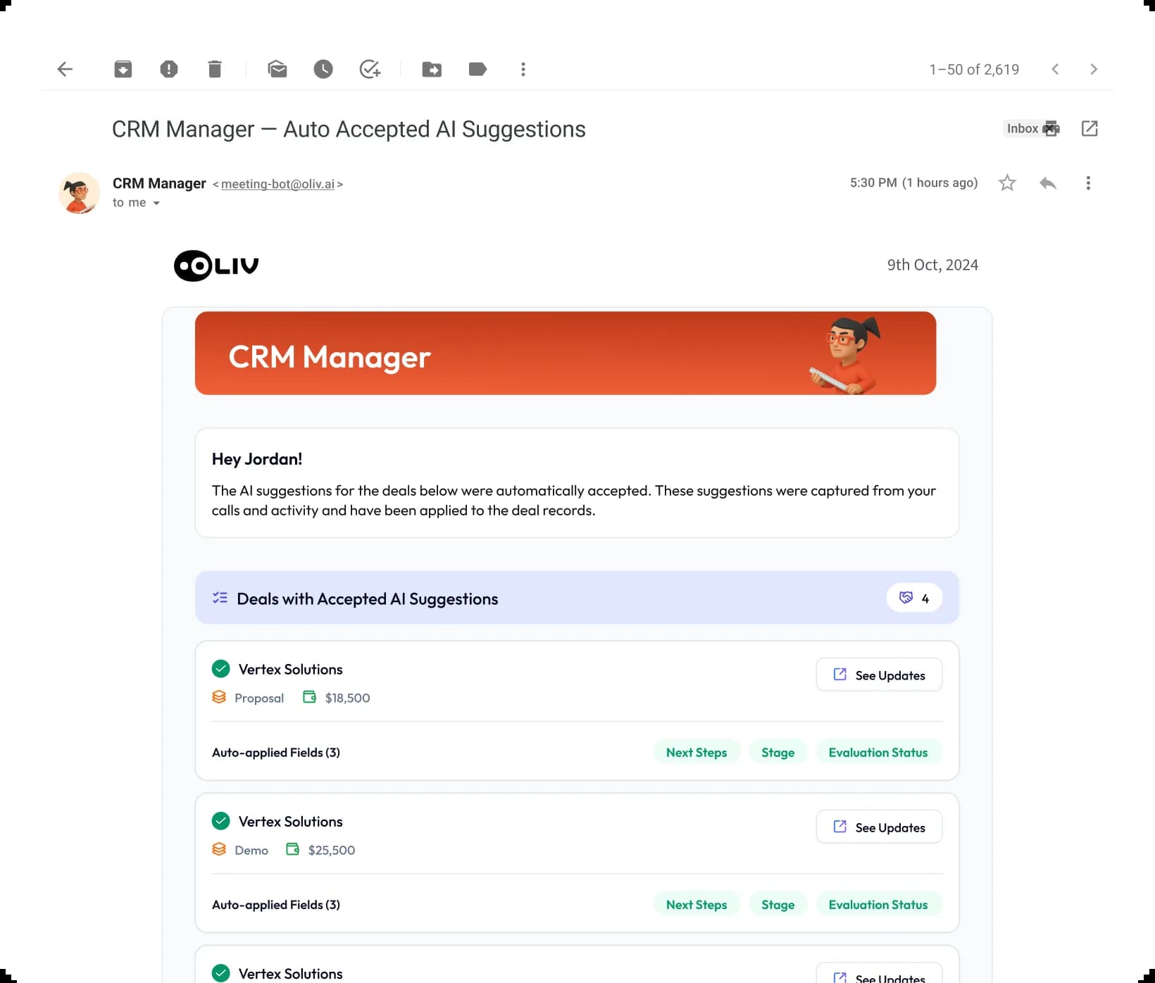 Your governance digest lands at 8AM.